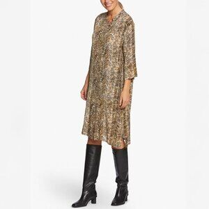Masai Copenhagen Nimes Shirt Dress in Tapenade Size S